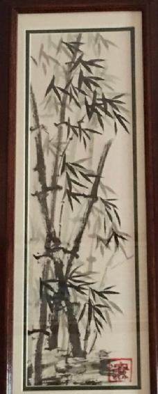 Sung Cha Brook Bamboo Painting